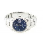 Rolex Oyster Perpetual Date Stainless Steel Blue Dial 34mm Automatic Watch